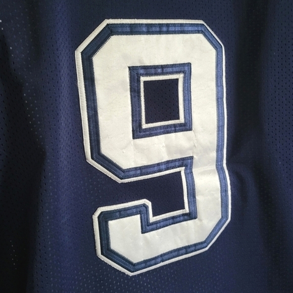Dallas Cowboys TONY ROMO # 9-NFL Navy Blue Jersey By Reebok. - Picture 11 of 16